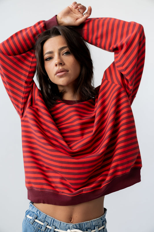 Holland Striped Sweatshirt