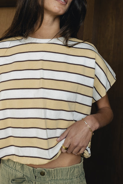 Ellie Striped Bubble Top - FINAL SALE