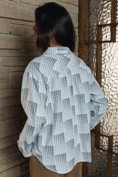Irene Plaid Button Up - FINAL SALE