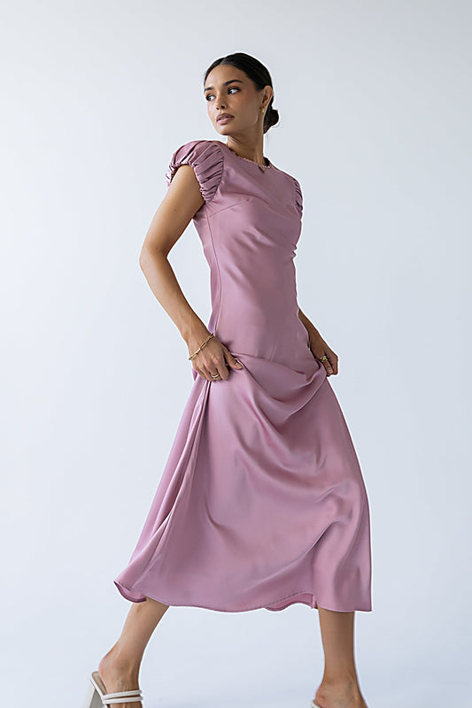 Ellianna Maxi Dress in Mauve