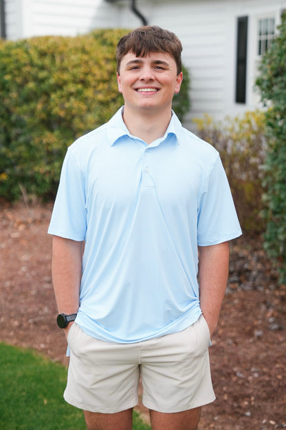 Meripex Micro Stripe Performance Polo