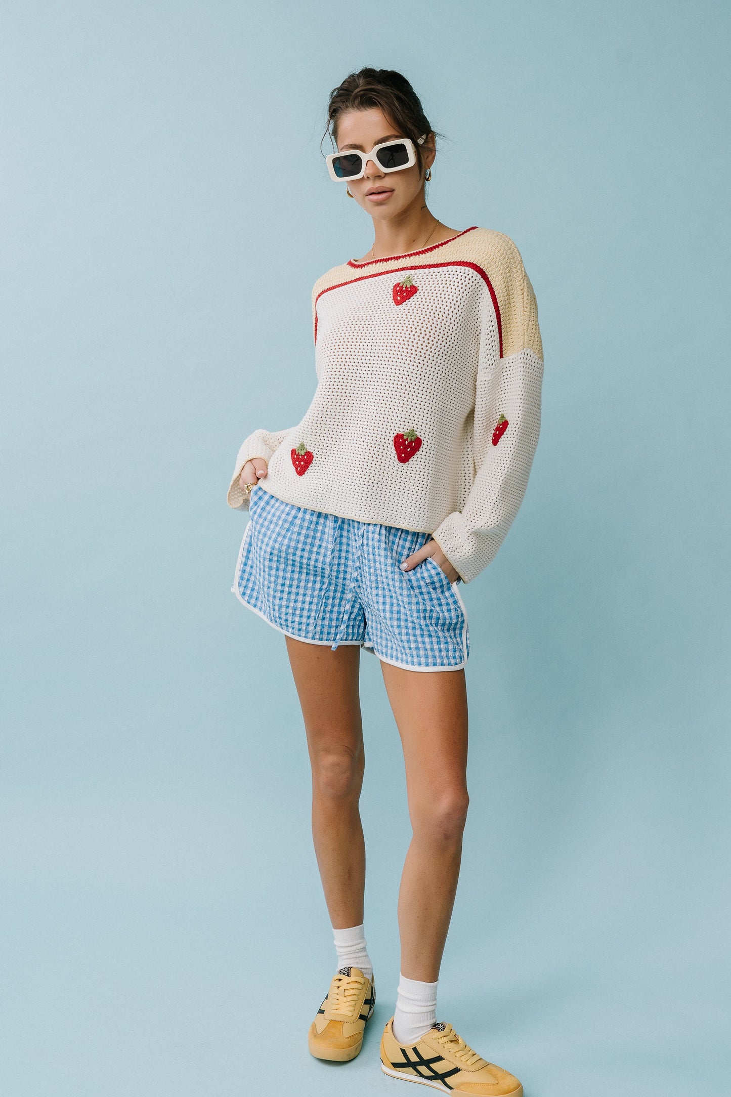 Halle Embroidered Sweater