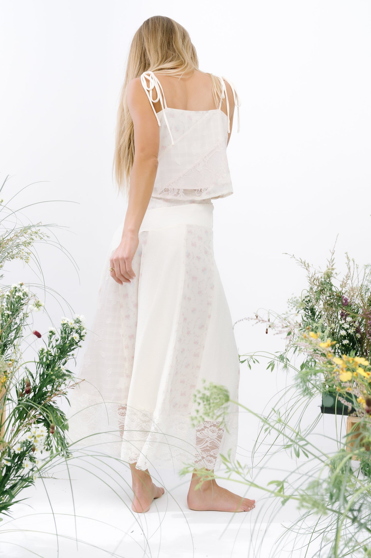 Cali Mixed Media Top