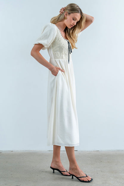 Camryn Embroidered Maxi Dress