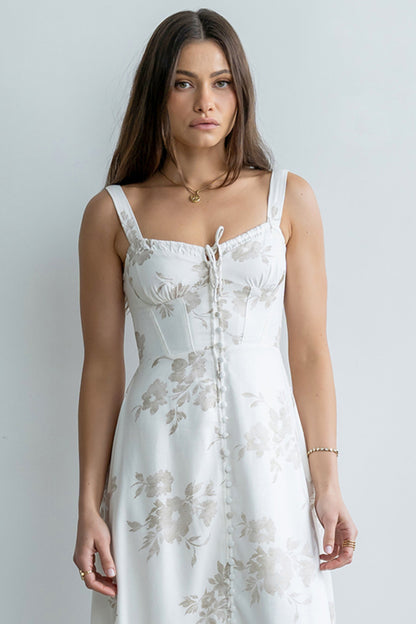 Brandy Floral Midi Dress