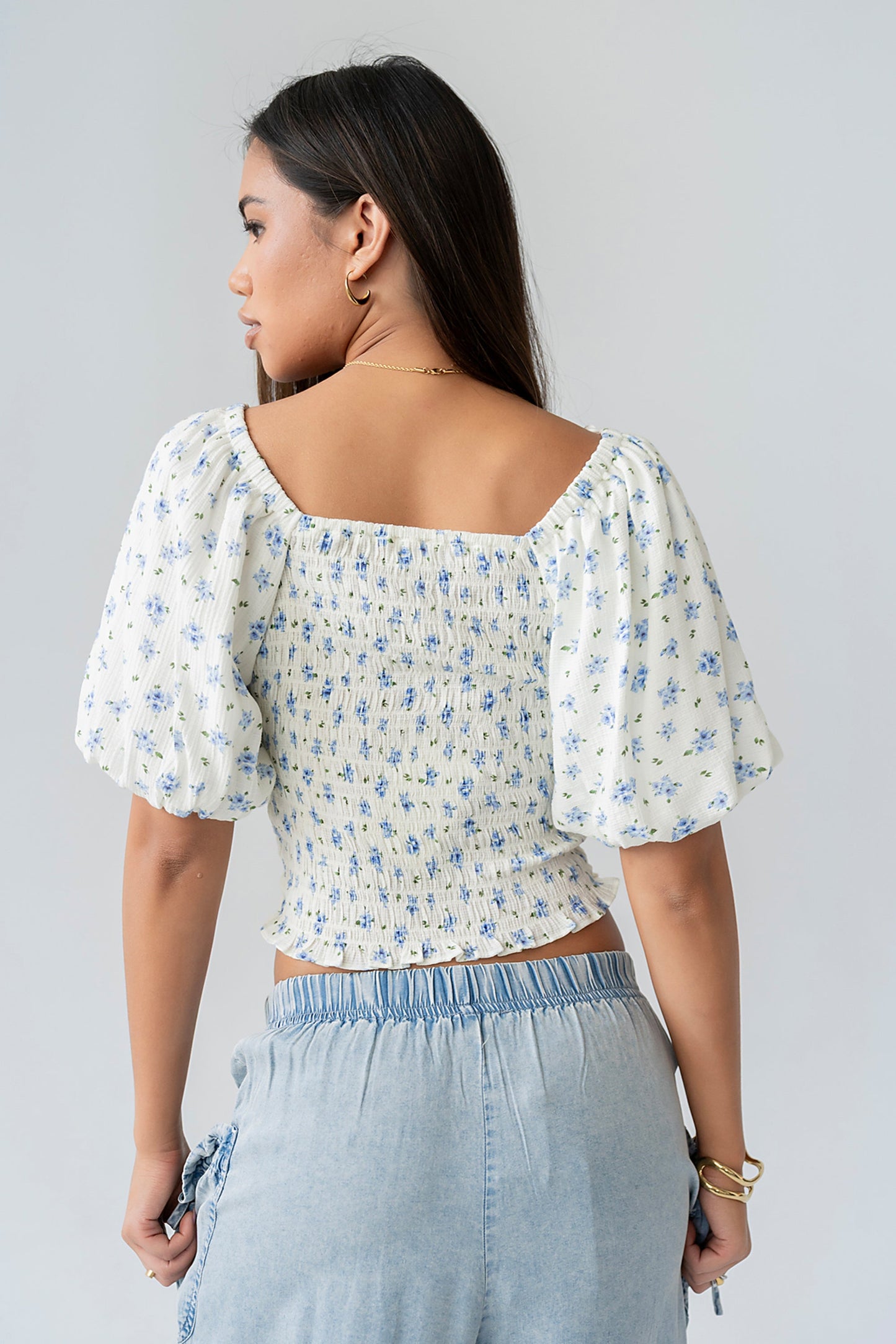 Brin Floral Top