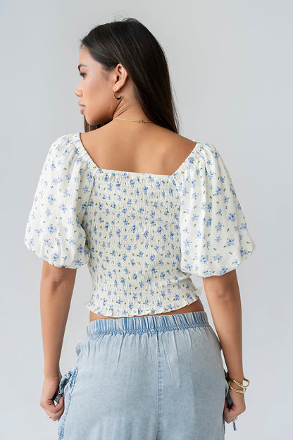 Brin Floral Top