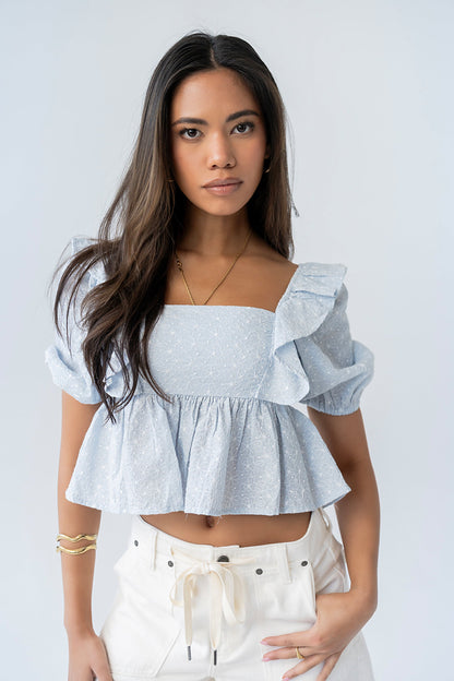 Celeste Embroidered Blouse