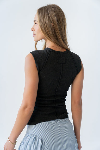 Huxley Tank in Black