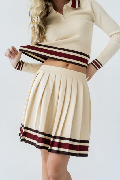 Brandie Striped Mini Skirt - FINAL SALE