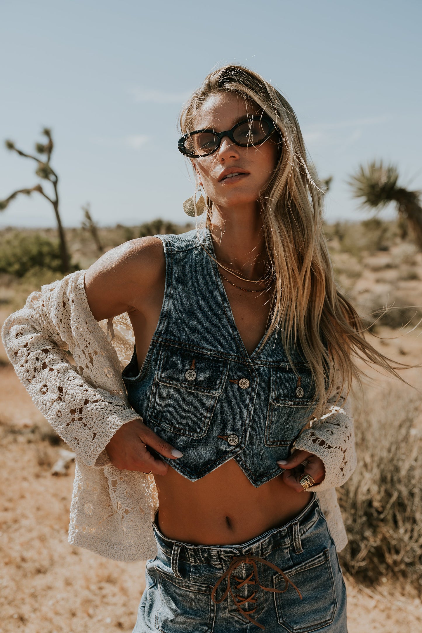 Colleen Denim Shorts