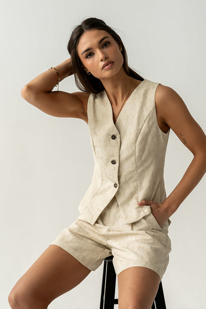 Gigi Button Up Vest