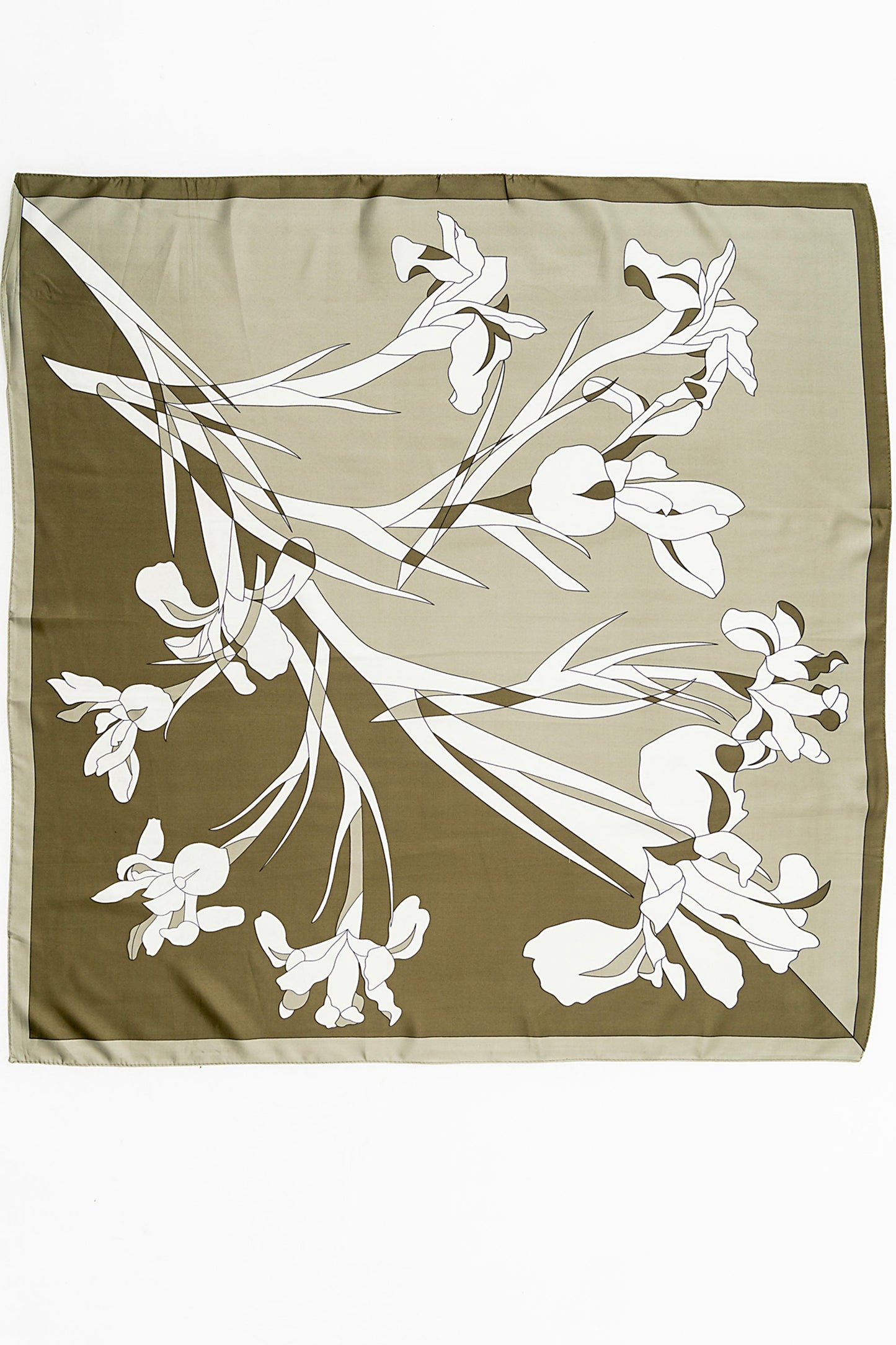 Giana Bandana Scarf in Green