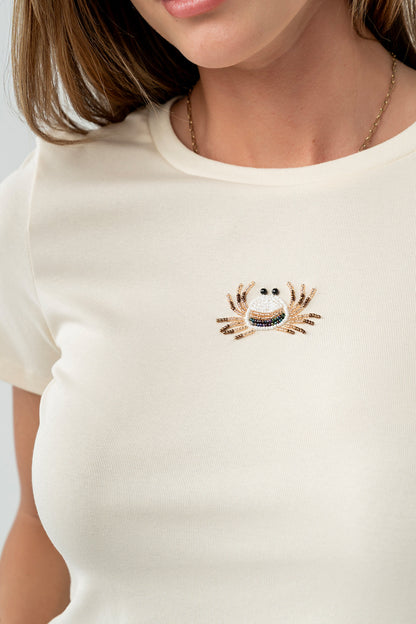 Hadlie Beaded Tee