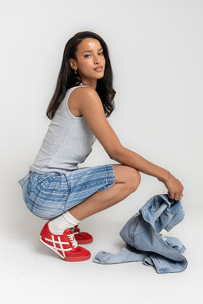Franklin Striped Bermuda Shorts