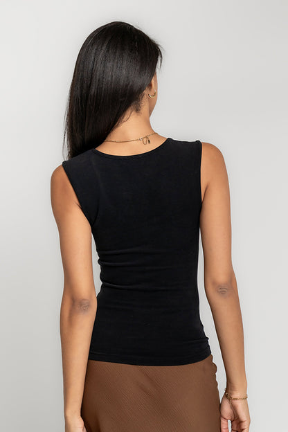 Anna Tank Top in Black