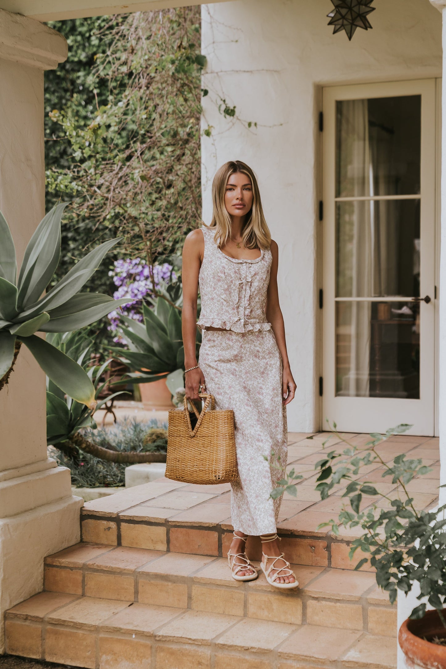 Elise Floral Maxi Skirt