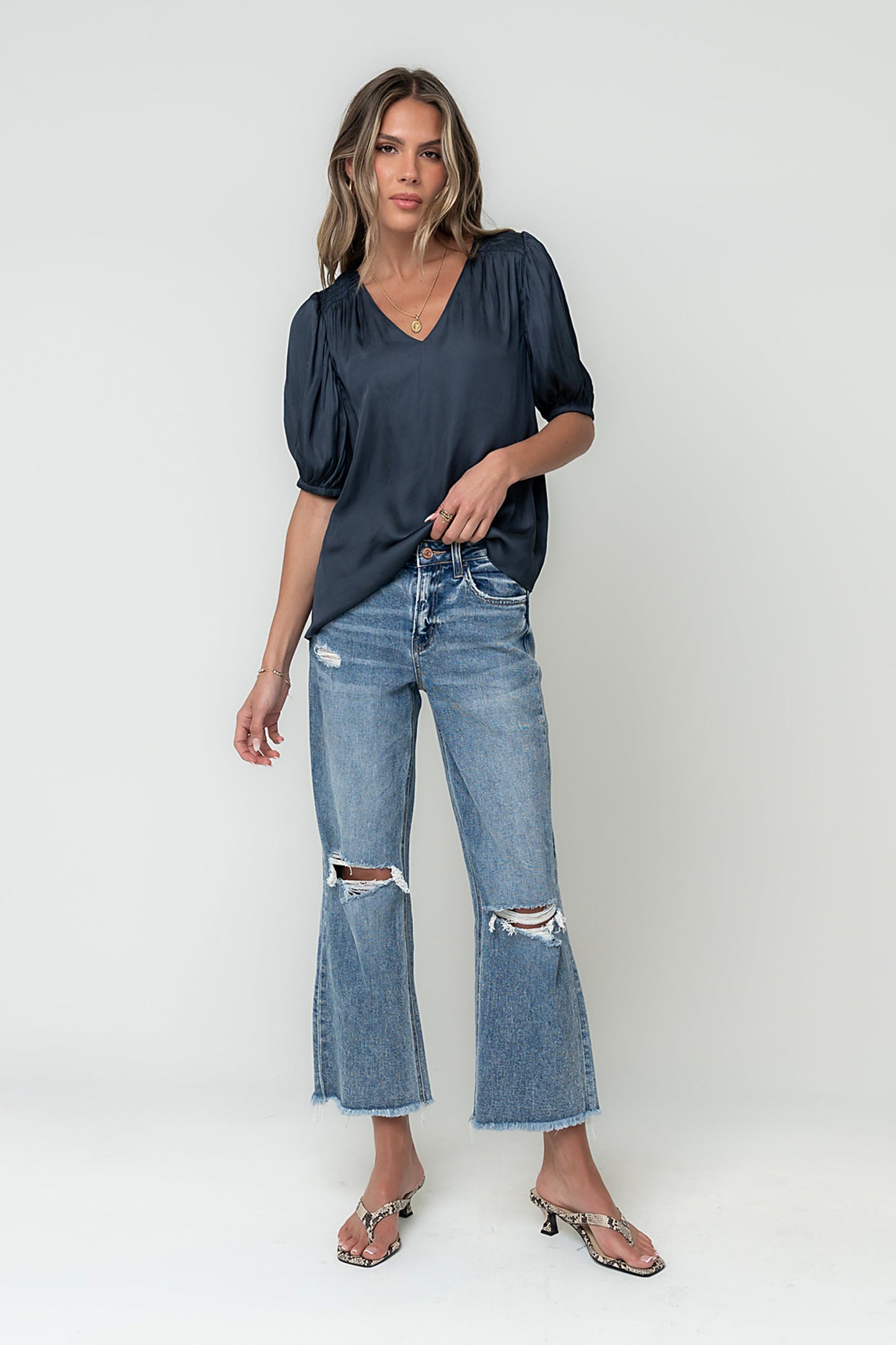 Brenna Straight Leg Jeans