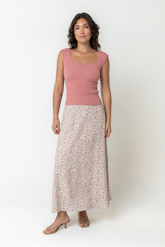 Averie Floral Maxi Skirt