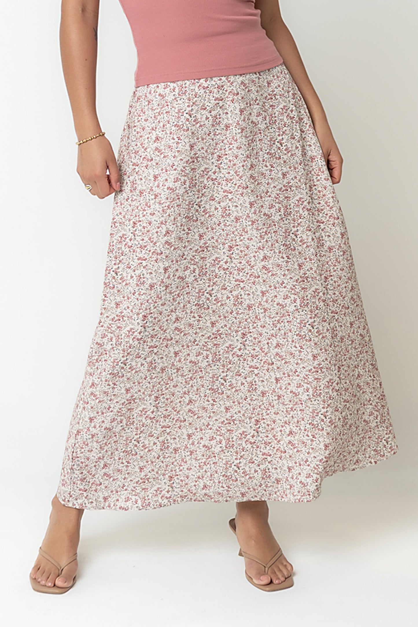 Averie Floral Maxi Skirt