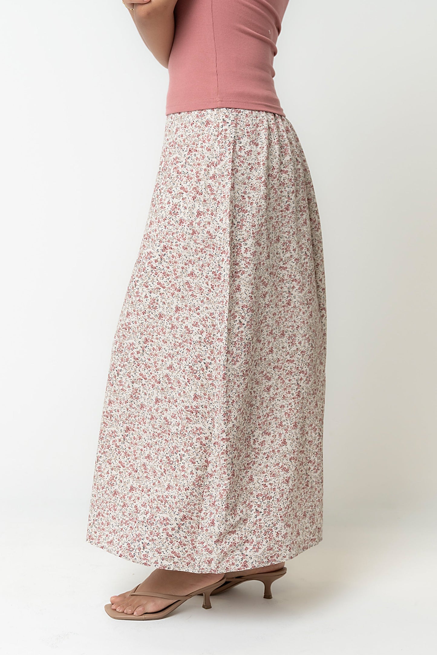 Averie Floral Maxi Skirt