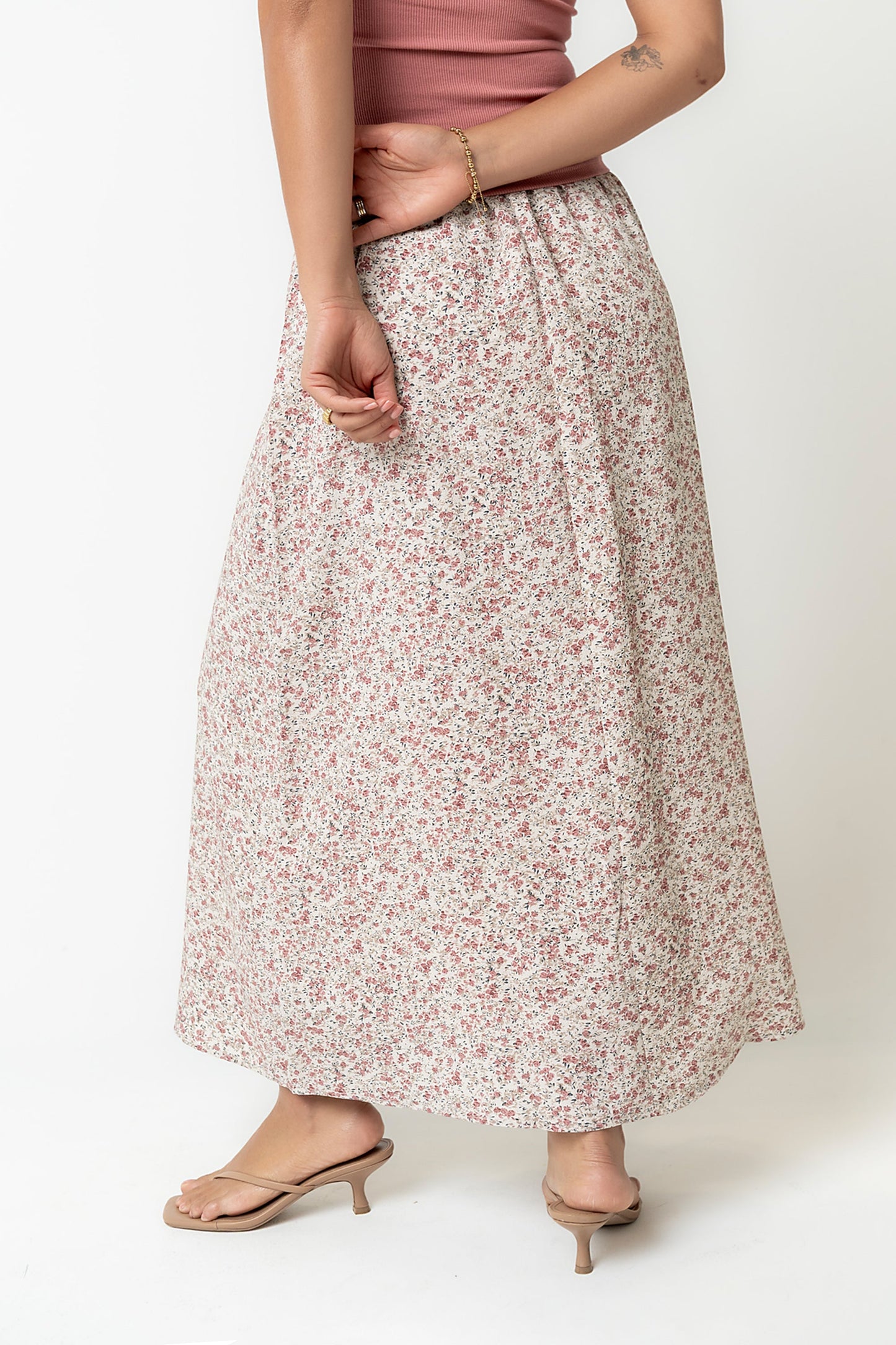 Averie Floral Maxi Skirt