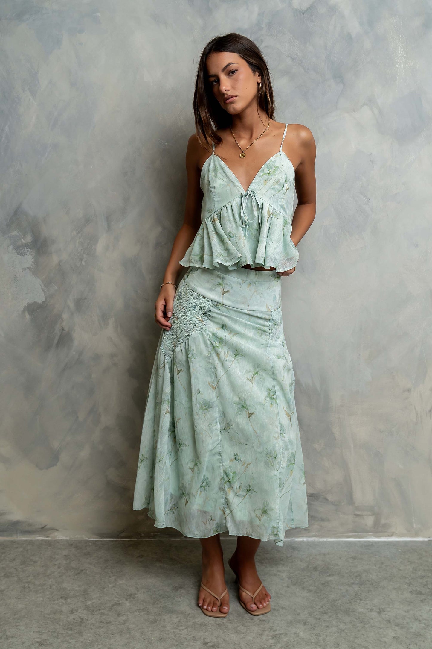 Elisa Floral Tank Top