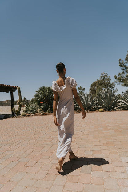 Annelise Maxi Dress in Gingham