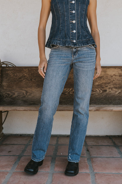 Carolina Straight Leg Jeans