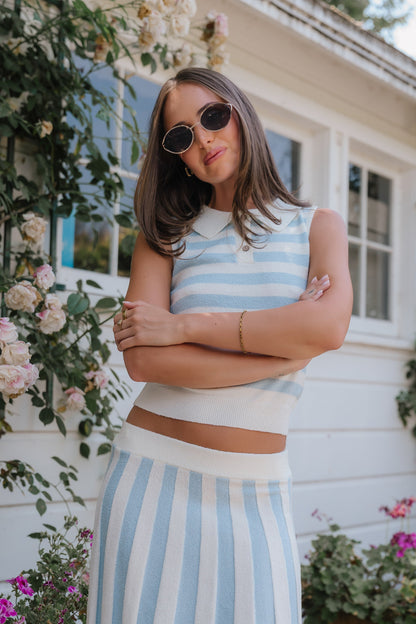 Alexa Striped Knit Tank