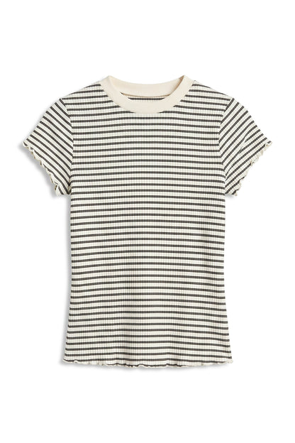 Gemma Striped Ribbed Top