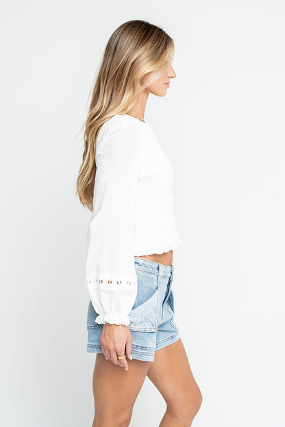Giovana Smocked Blouse