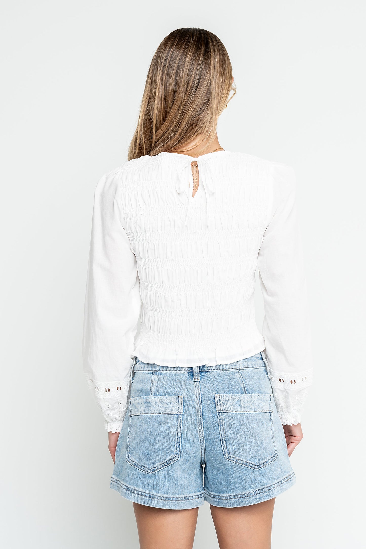Giovana Smocked Blouse