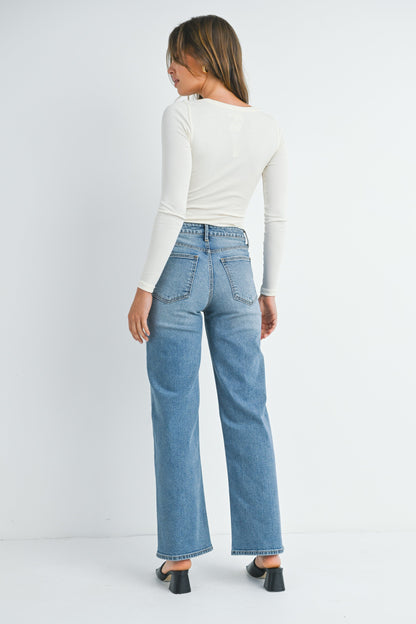 JBD High Rise Straight Jean