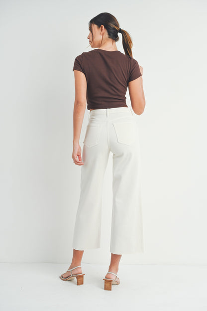 Just Black Scissor Cut Jeans