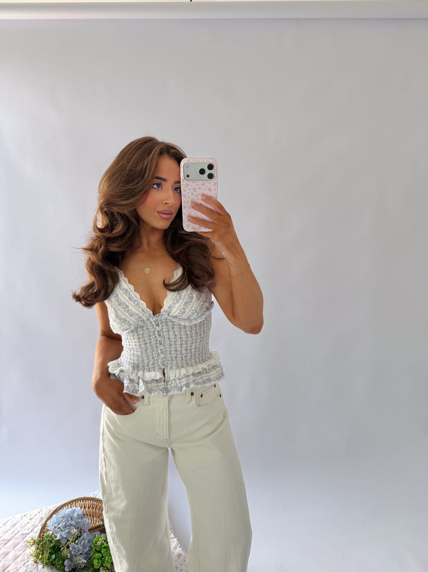 East End Daydream Top (Blue)