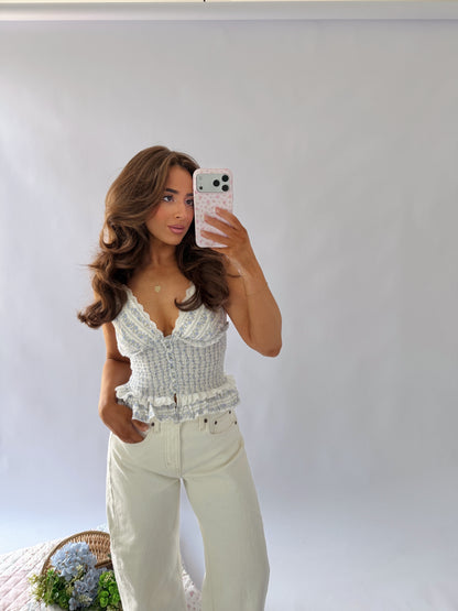 East End Daydream Top (Blue)