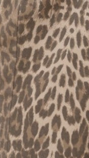 Cleora Barrel Jeans - Leopard Print