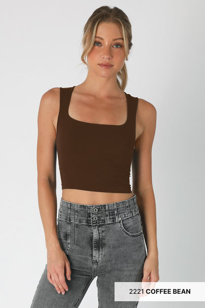 Nikibiki Square Neck Top