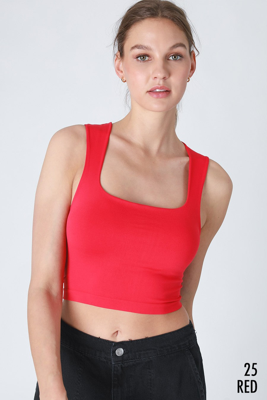 Nikibiki Square Neck Top
