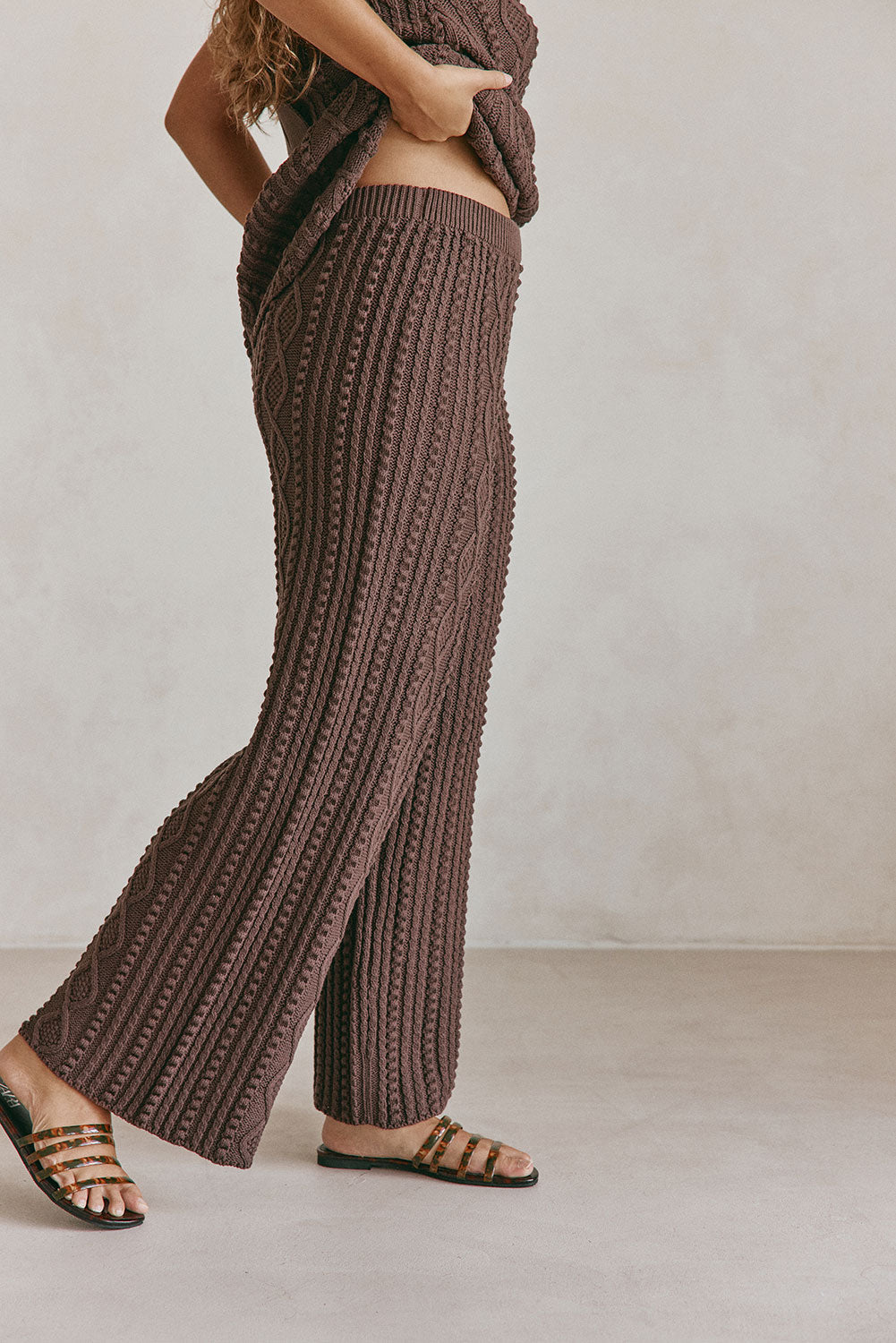 SAMPLE-Azari Pants - Brown
