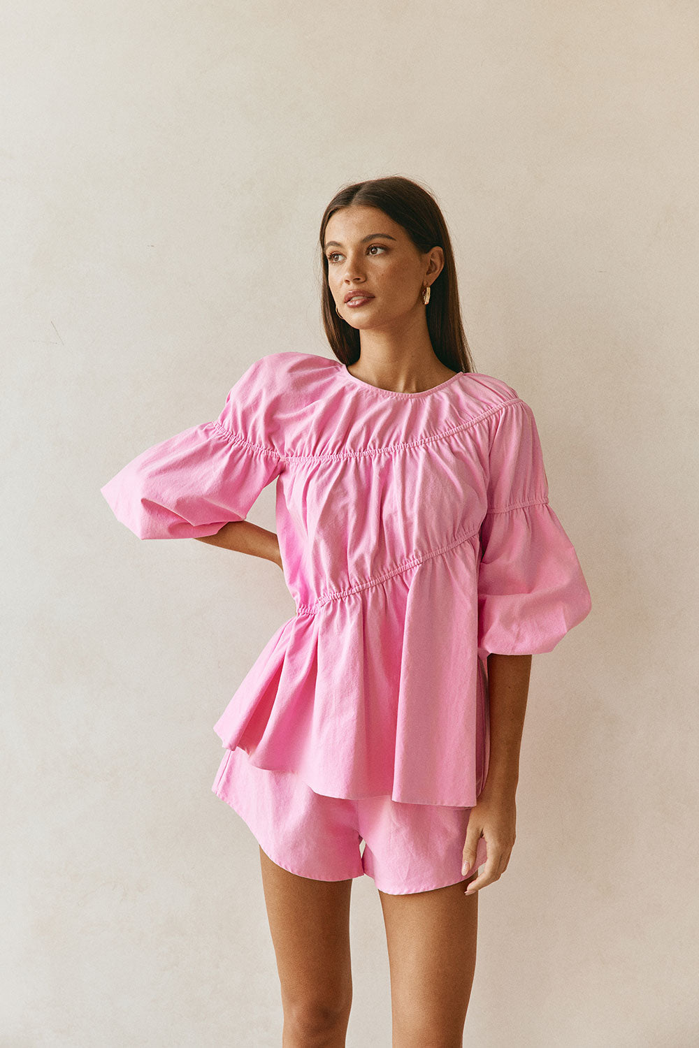 SAMPLE-Akel Top - Pink