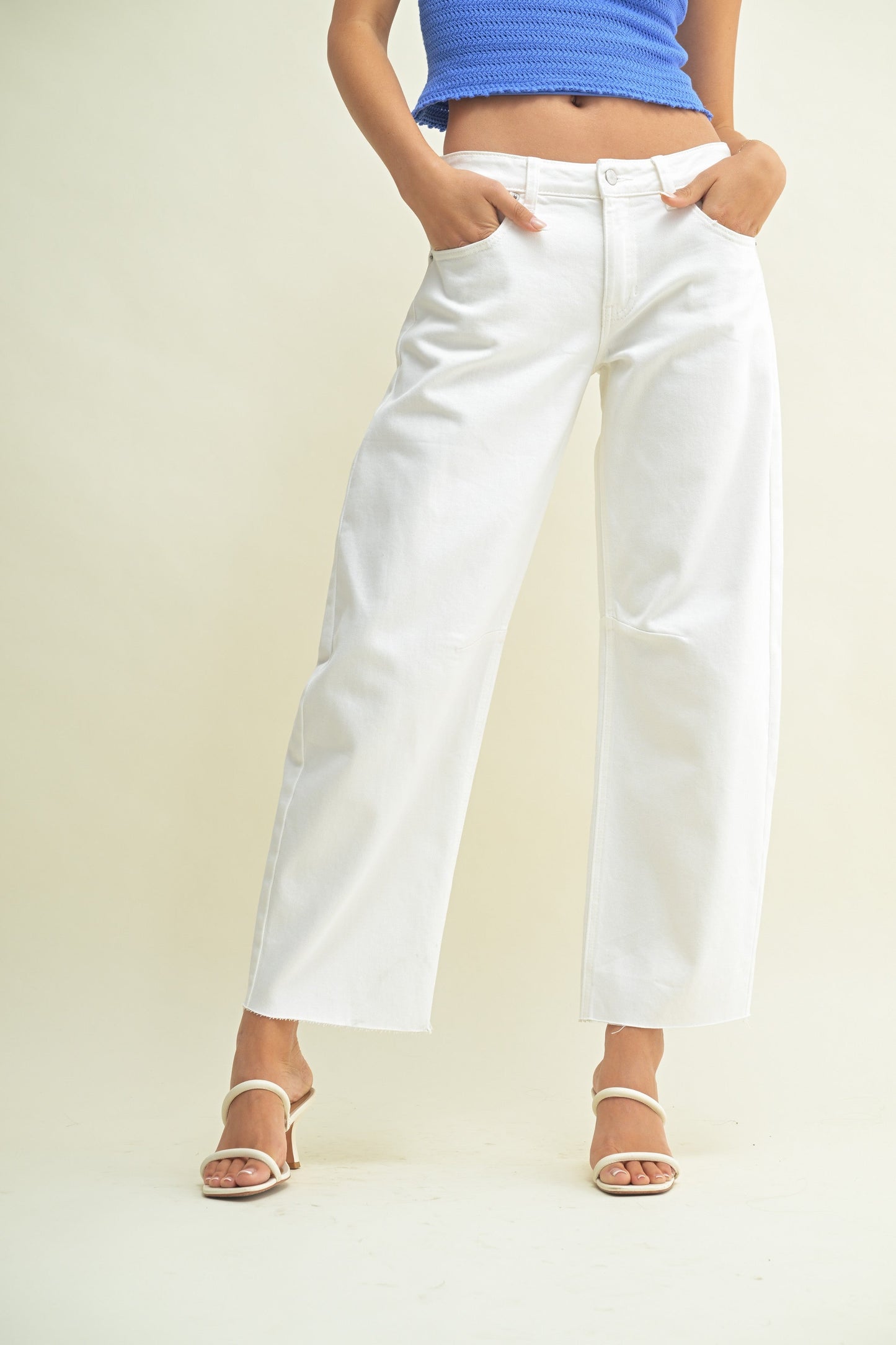 Just Black Barrel Jean