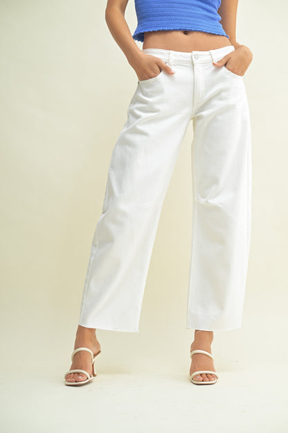 Just Black Barrel Jean