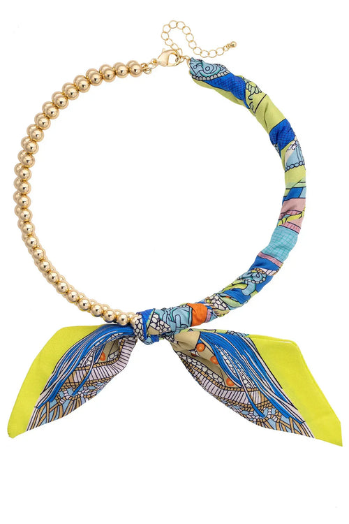 Nova Beaded Ball Necklace
