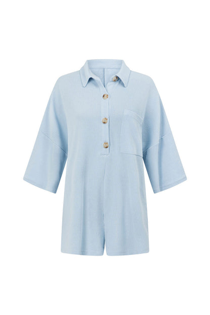 Milena Playsuit - Blue