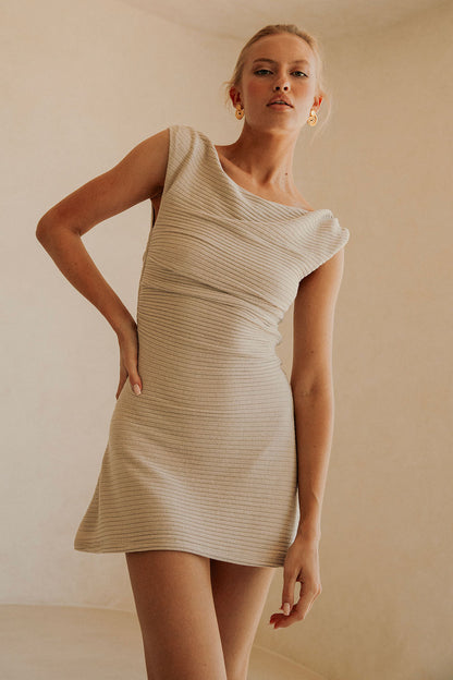 SAMPLE-Allegra Dress - Clay