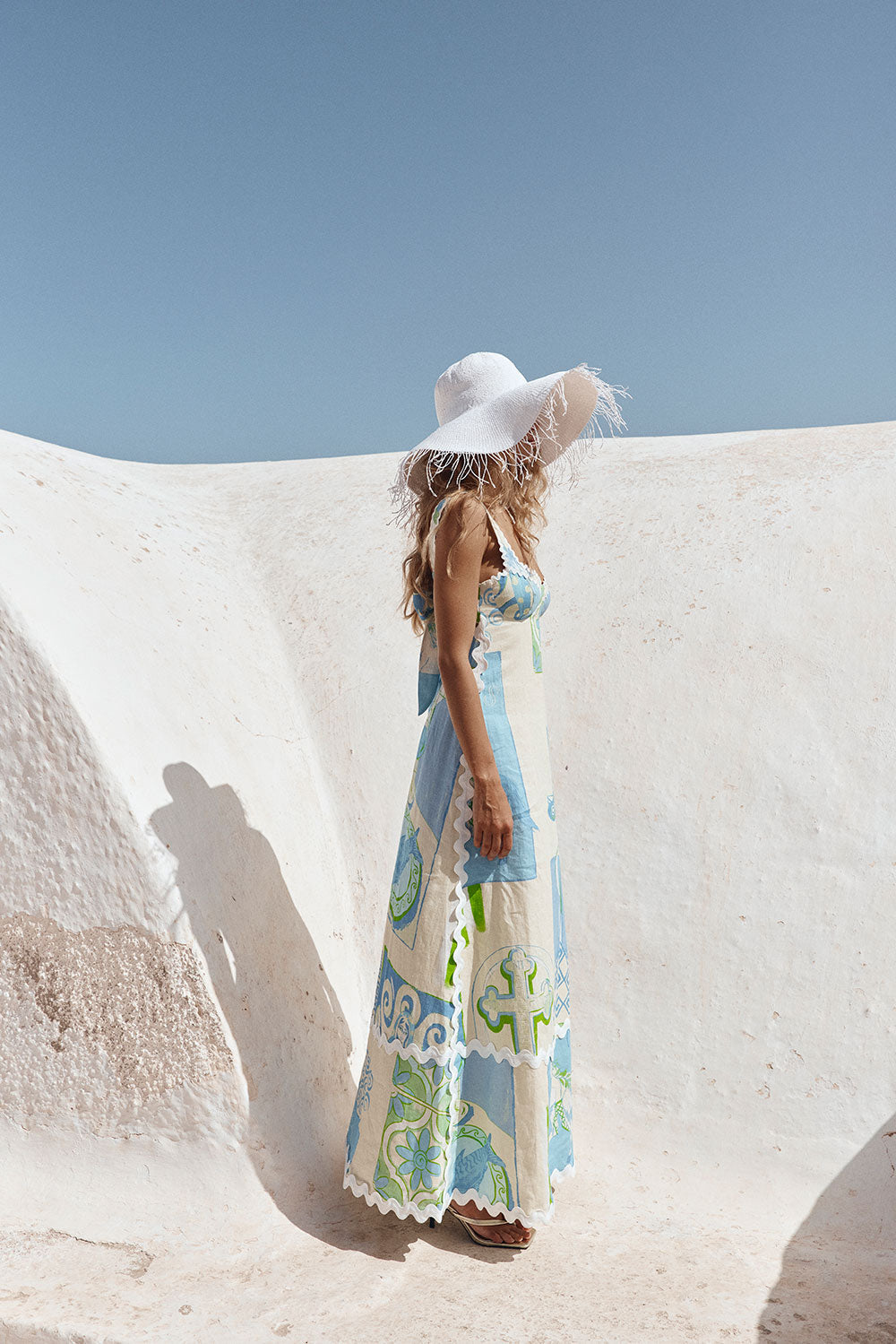 SAMPLE-Deluca Dress - Theotokos Ocean