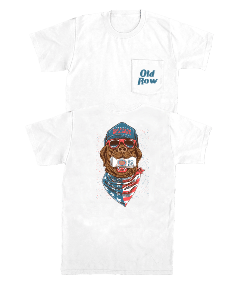 Old Row GBC Retro Can Pocket Tee