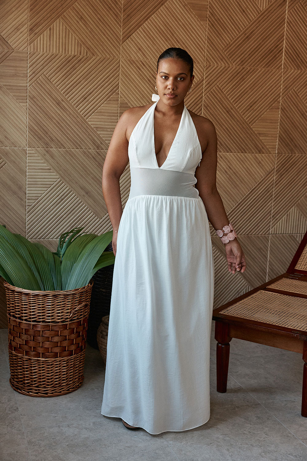 SAMPLE-Arletta Dress - White